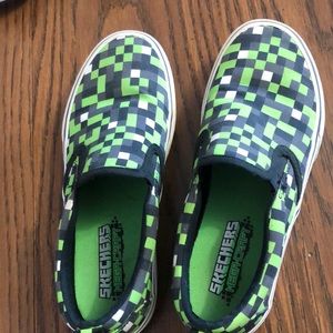 Sketchers Minecraft Mega Craft Size 3 Slip-ons